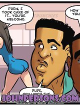John Person comics, where white girls are getting banged on every page