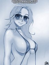 Fantastic sex cartoon girls with huge delicious boobs from the dirty melkor mancin imagination