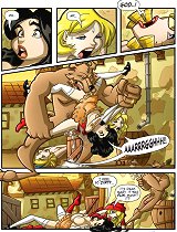 Little Red Riding Hood very like to have cartoon fuck with her shaggy friend