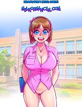 Alright, I'm just gonna check with principle and on hentai sex comics. Give me a second