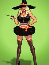 Head nurse Ivana Swallows is known as a attractive cartoon girl from John Persons pit comics