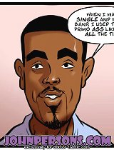 interracial John Persons cartoons, where black cock belongs to white ass
