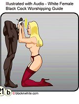 Interracial black cock worship comics