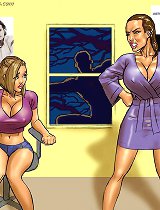 Cartoon sex with an asleep girl