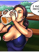Mind blowing cartoon porn games with nasty whores flashing their boobs